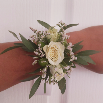 Delicate Spray Rose Corsage